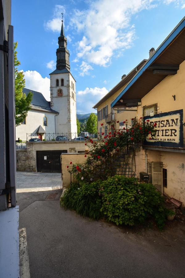 Charmant 2 Pieces Cosy Au Coeur De Saint-Gervais Exteriör bild